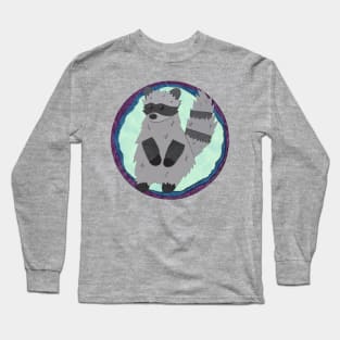 Paper craft Raccoon Long Sleeve T-Shirt